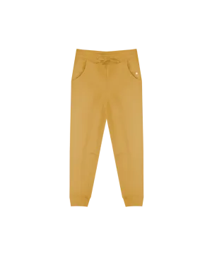 HiddenDrawcord High Rise Design [ULTRALUX] Signature Joggers - Ochre