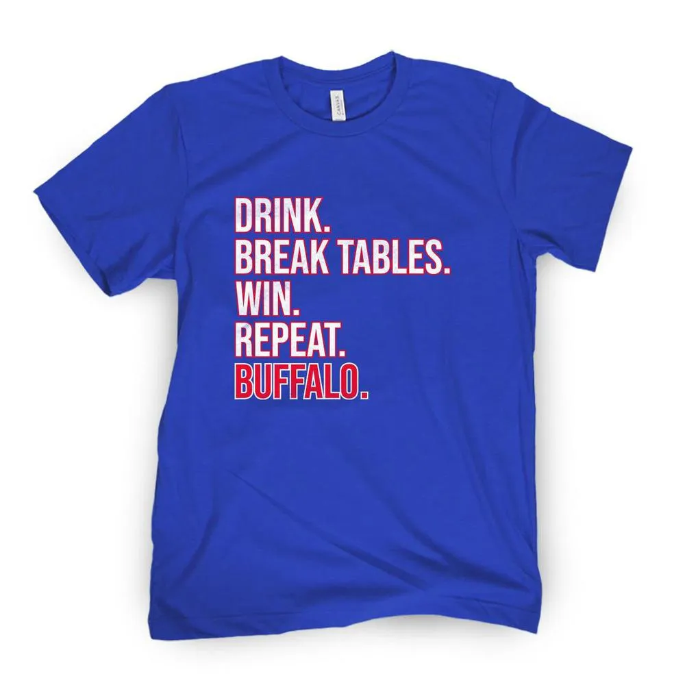 Trendy Apparel Bold Design BUF Repeat II Tee
