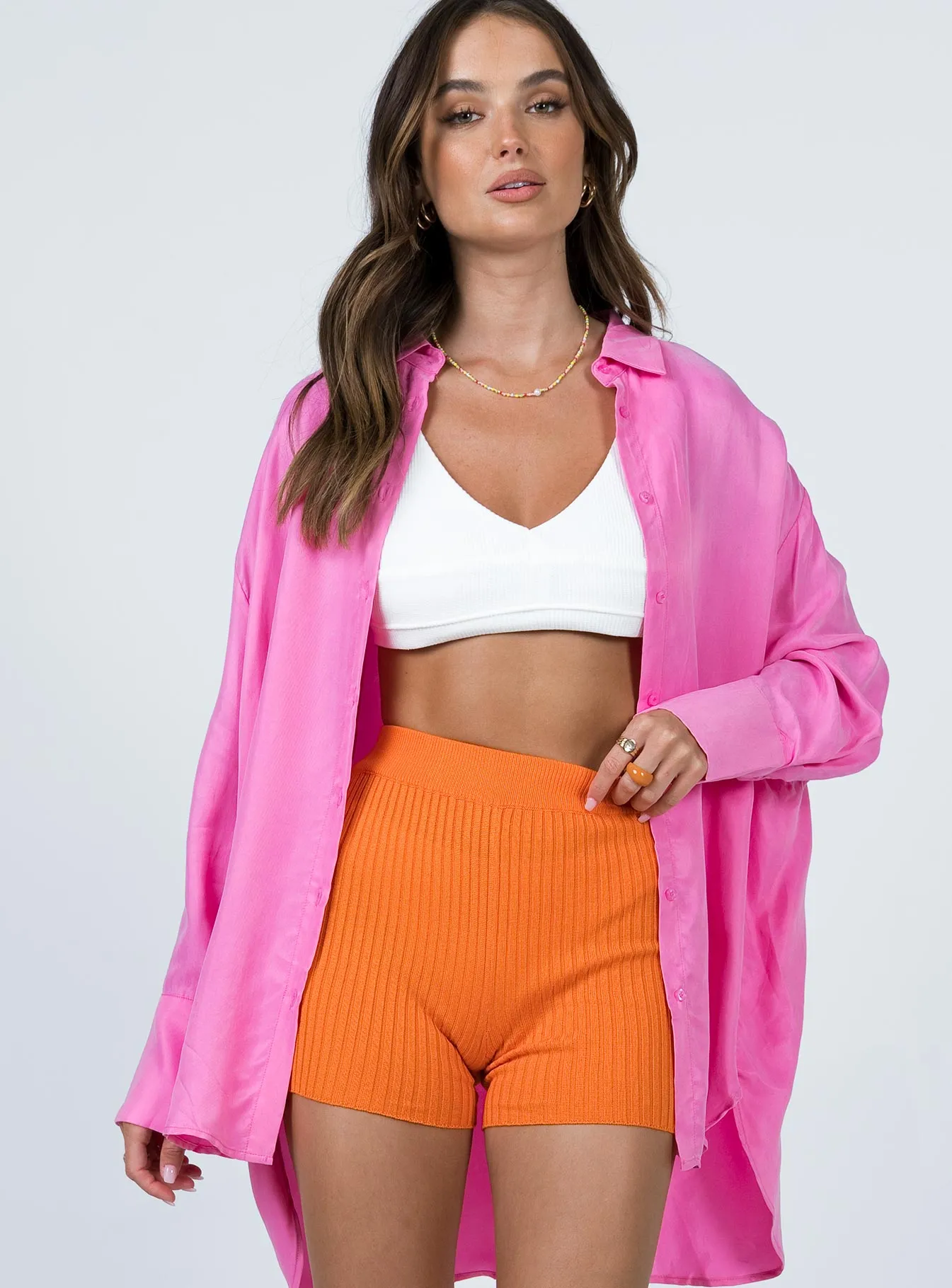 ElasticCuffDesign Skylar Bike Shorts Orange