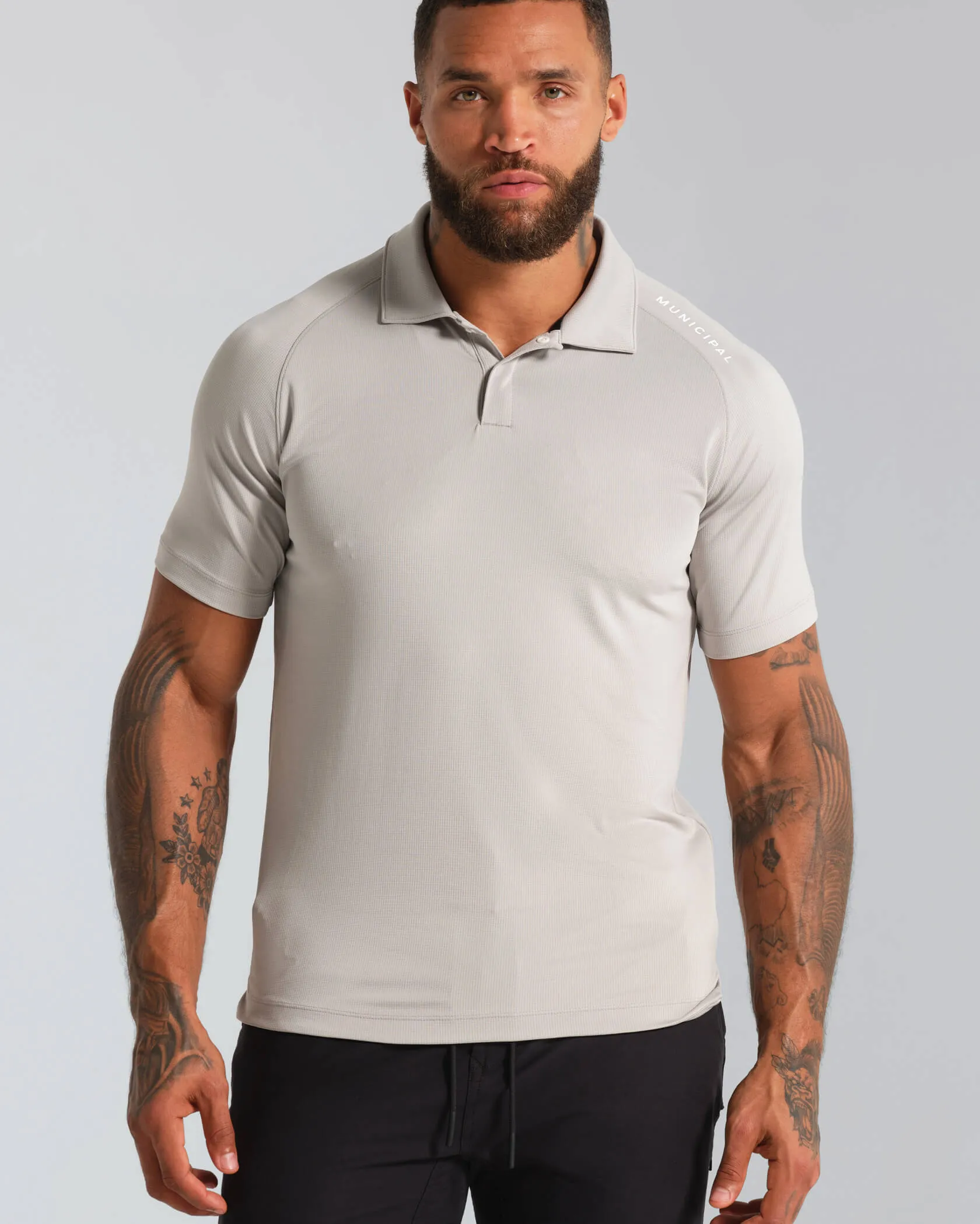 Breathable Mesh Panels Adaptive Torso Contouring Sportcross Tech Polo