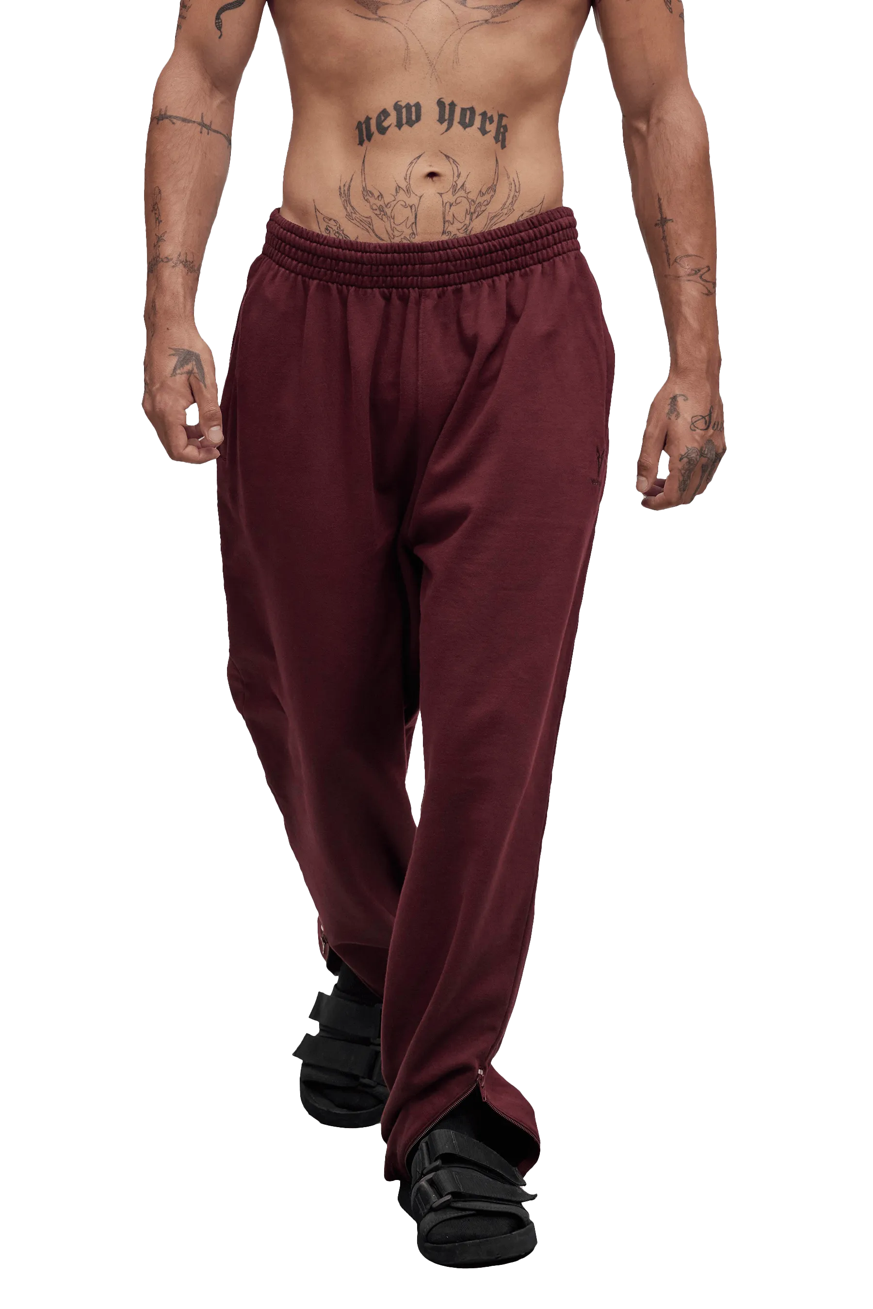 JOGGERS - Burgundy WindproofLayer