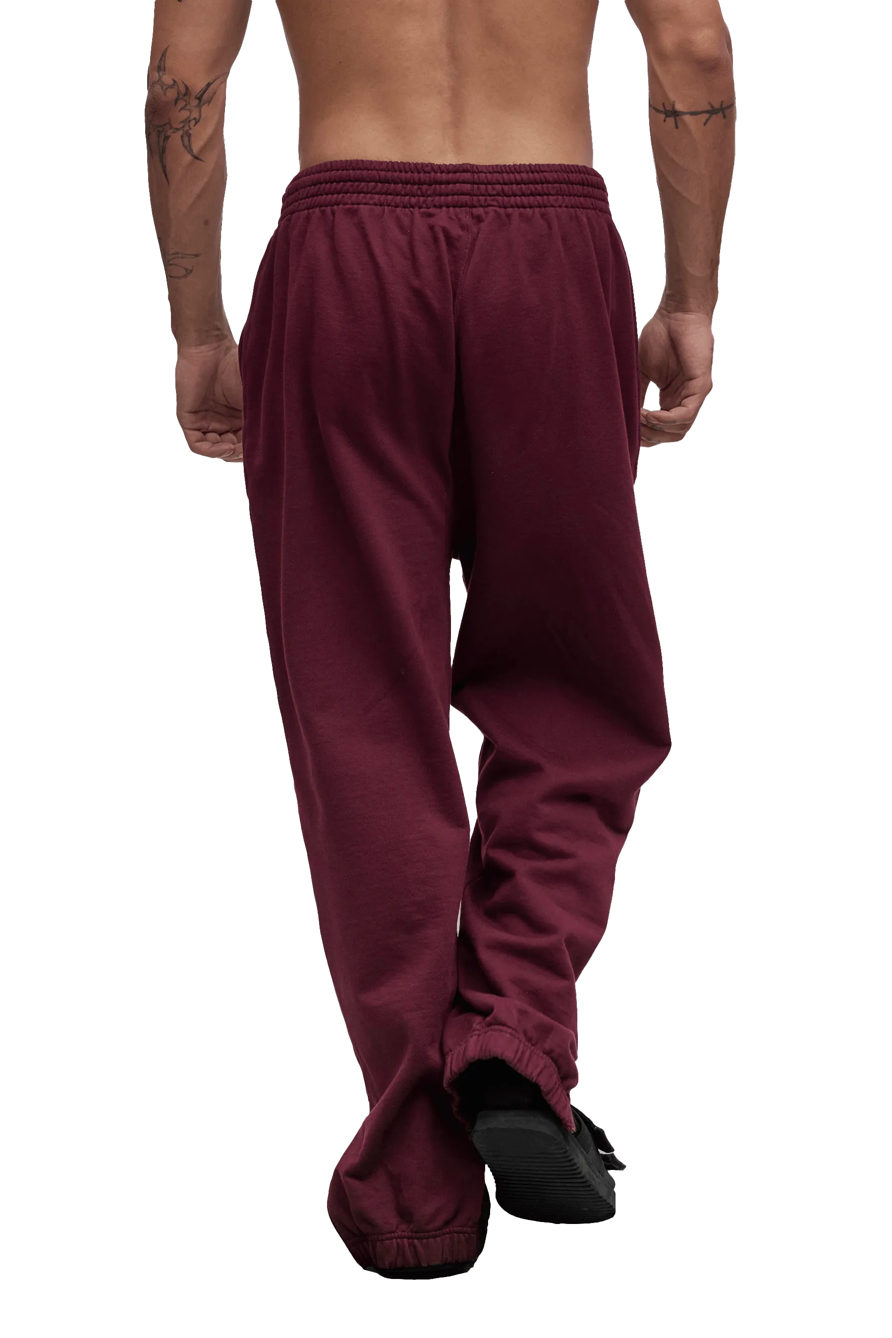NonSlipGrip City Ready JOGGERS - Burgundy