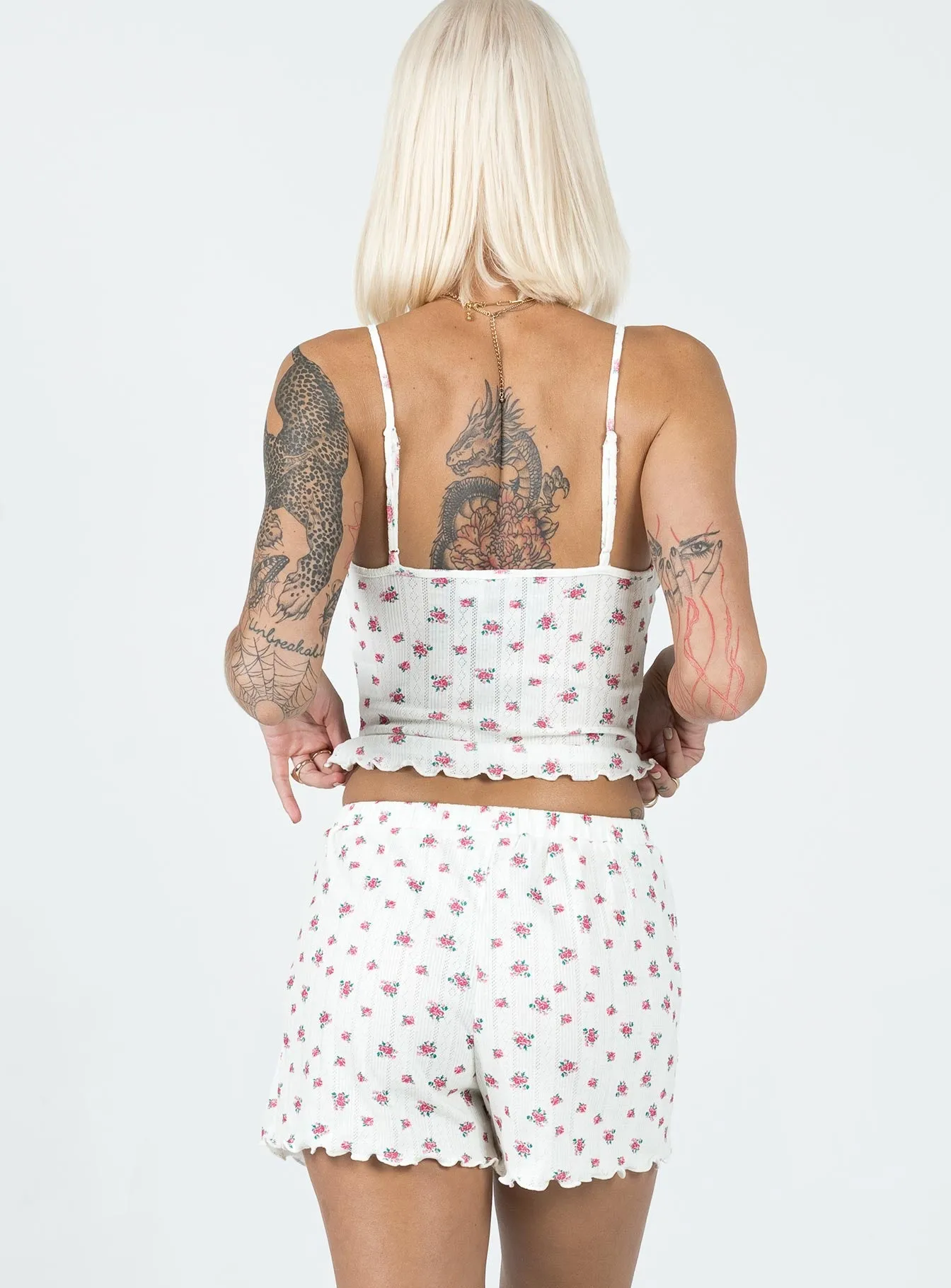 Kade Set White Winter Core AntiPilling Fabric