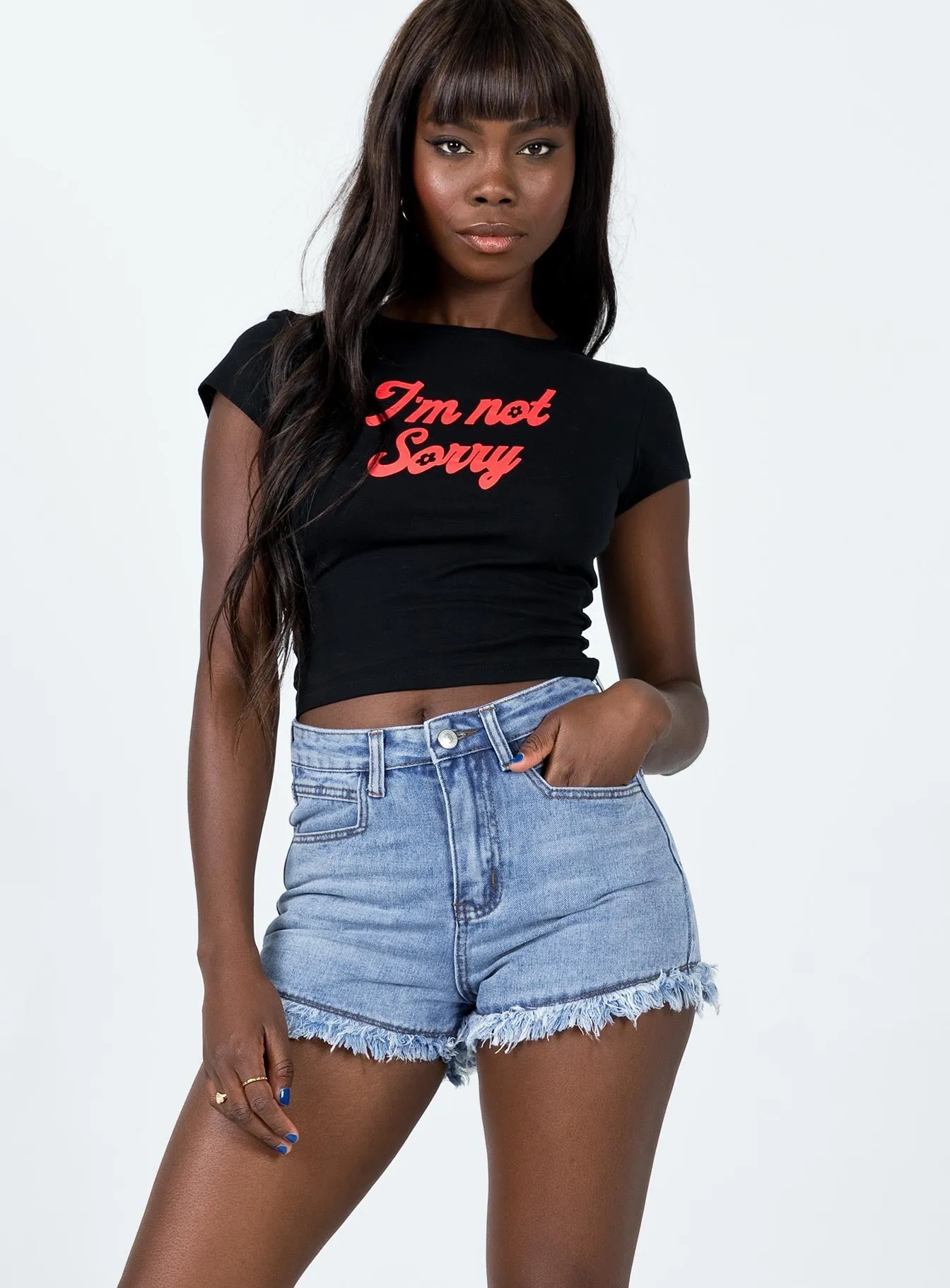 Fresca Denim Shorts Energy Flow