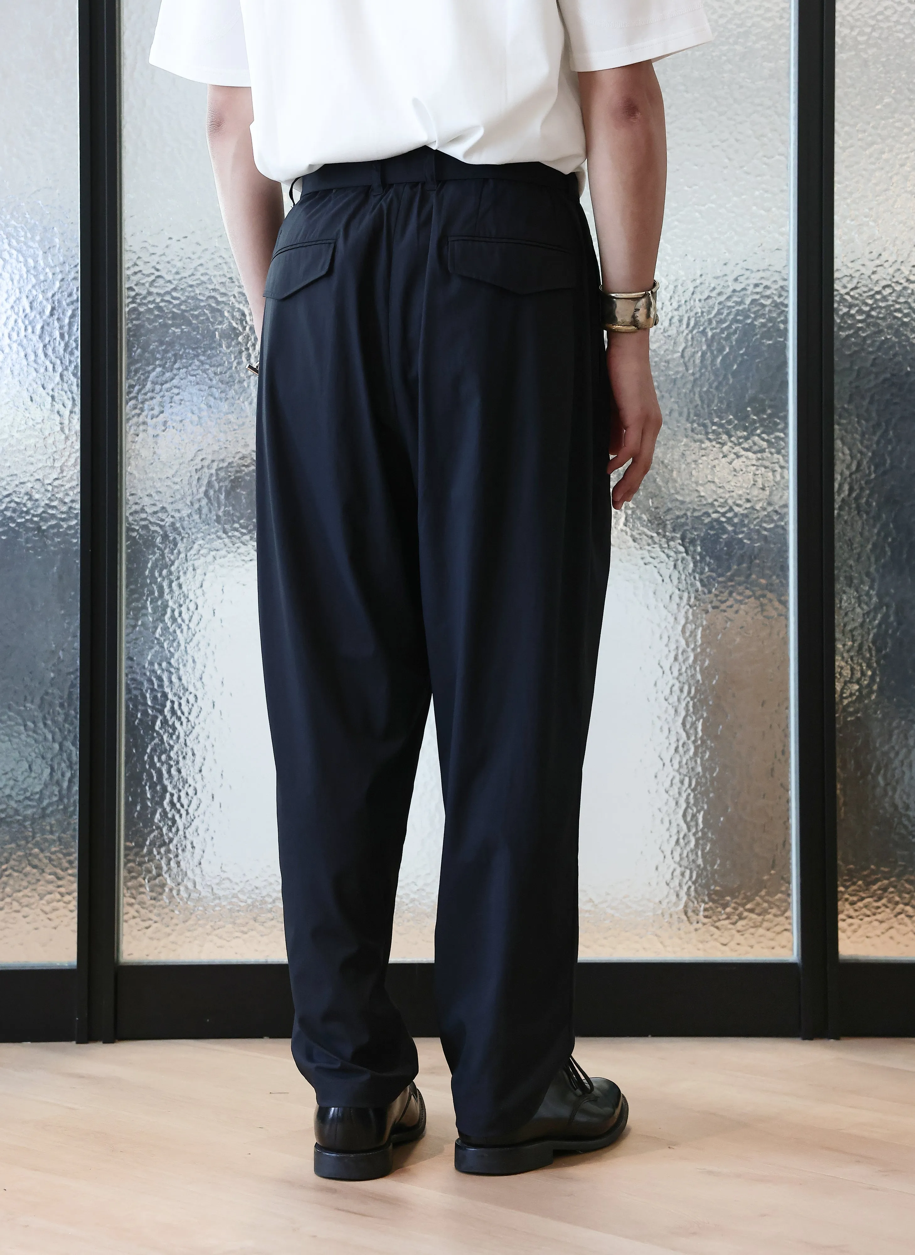 Cloud Core Shine Mood Ripstop Wide Tapered Pants