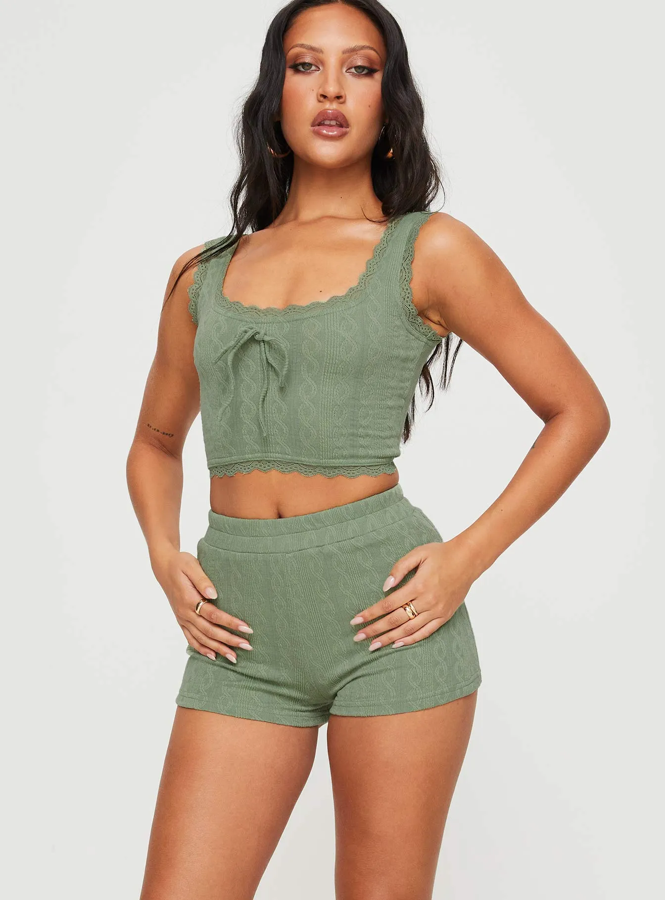 TumbleDry Safe Fur Fit Tecoma Set Sage