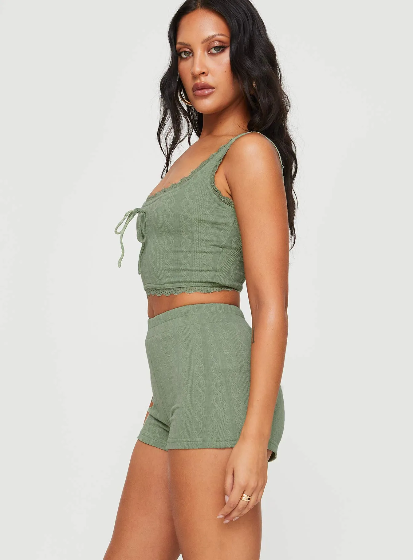 Sharp Cut Tecoma Set Sage