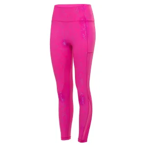 Beauty Sleep Princess Leggings - Pink Moisture Wicking Fabric