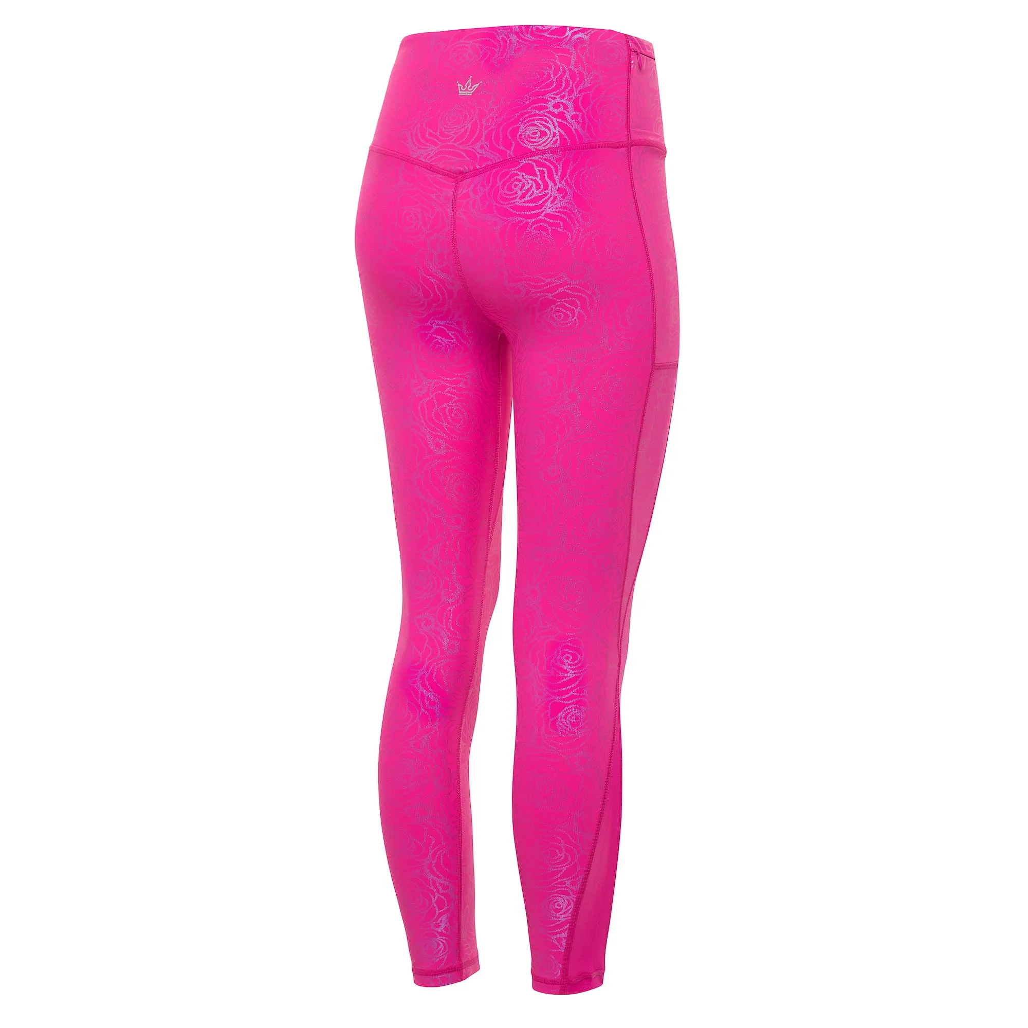 Dance Practice Seamless Design Light Weight Beauty Sleep Princess Leggings - Pink