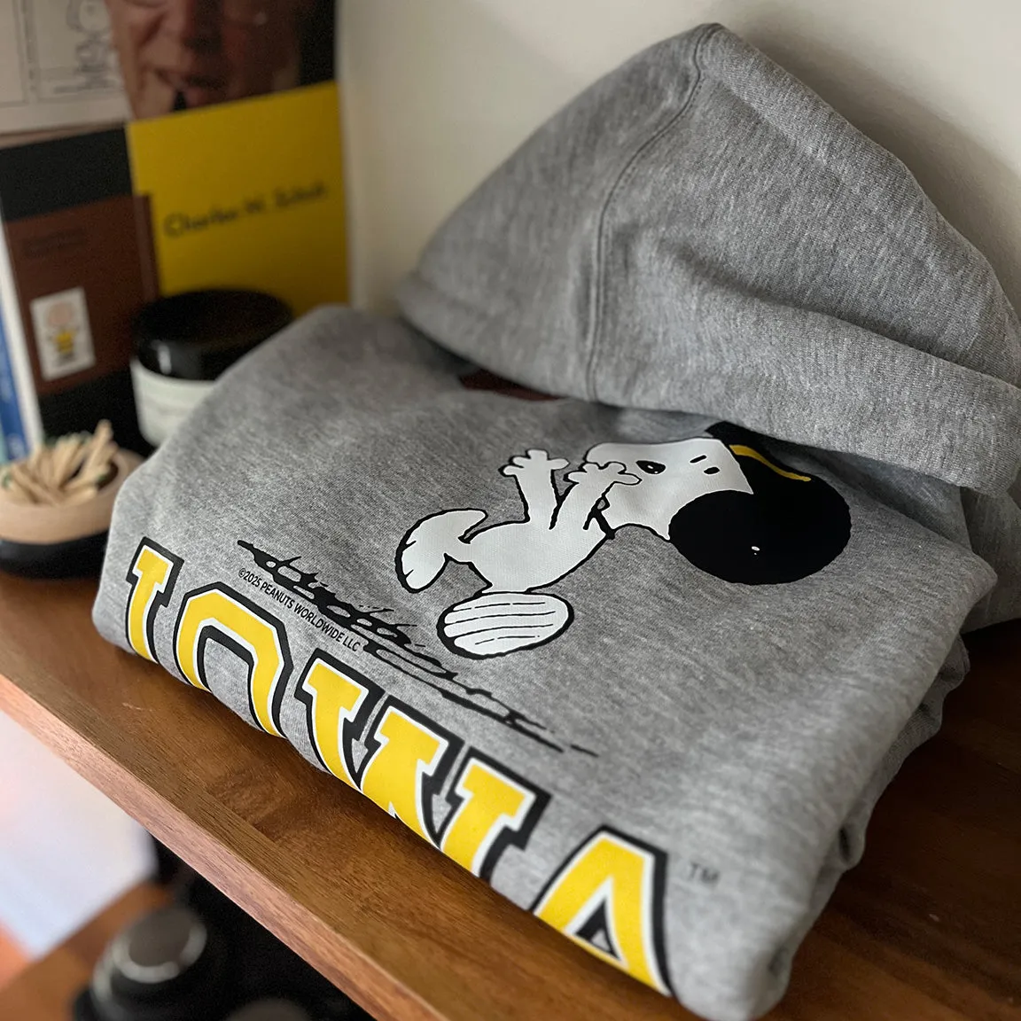 Peanuts x Iowa Football Hoodie motorcycle gear countryside drive
