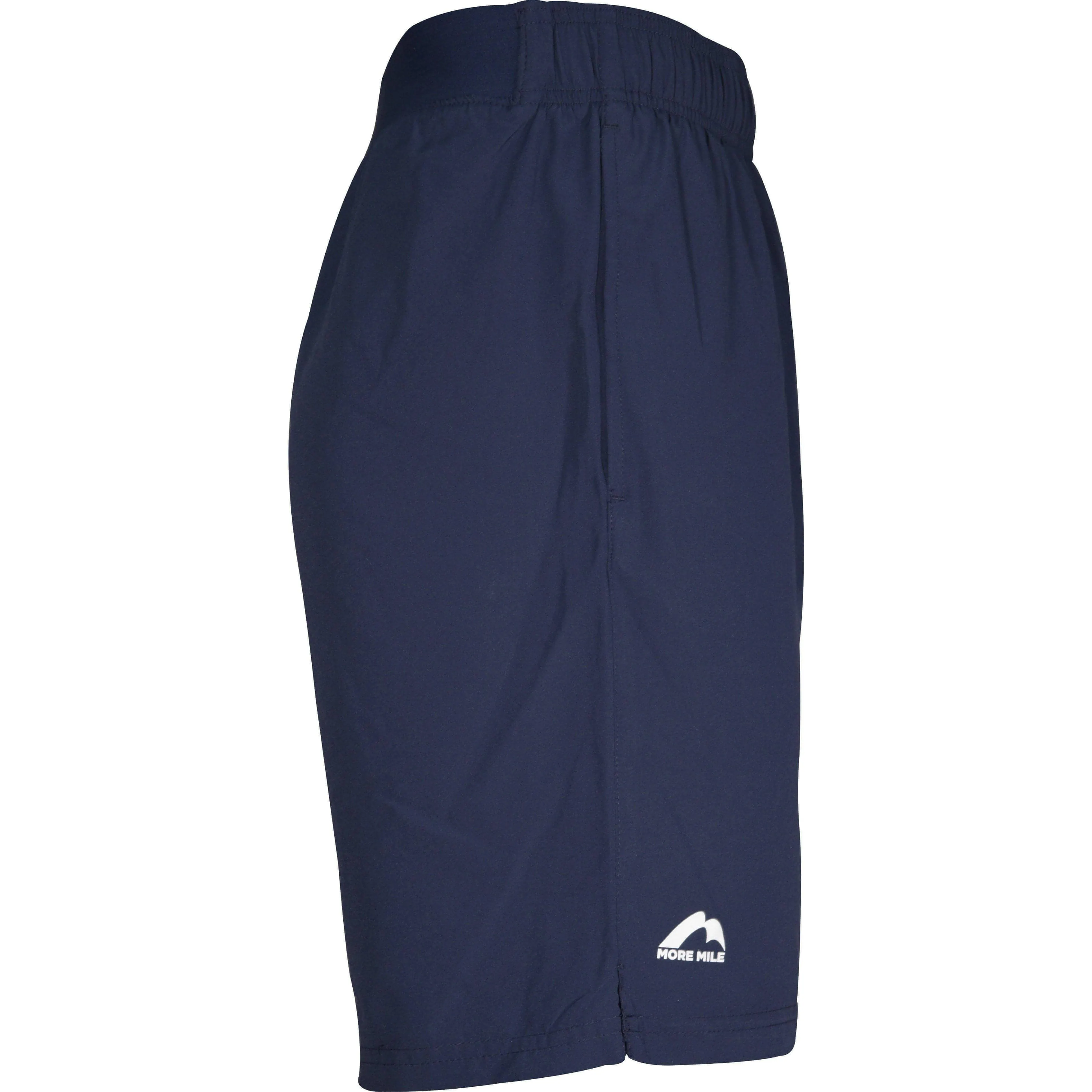 More Mile Active 9 Inch Mens Running Shorts - Navy Quick Release Buckle education industry