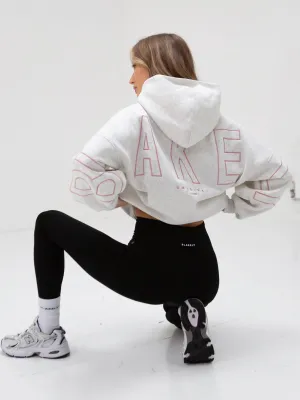 Embroidered Isabel Oversized Hoodie - Bubblegum Pink Street Vibe