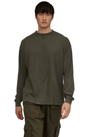 Fast Drying LONG SLEEVE T-SHIRT - Khaki Lakeside Retreat