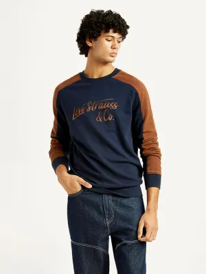 Gamer Aesthetic Men's Printed Round Neck Sweatshirt