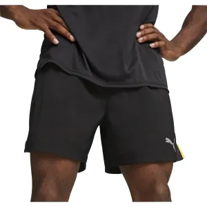 Puma Run Favourite Velocity 5 Inch Mens Running Shorts - Black belt Vented Hem Details