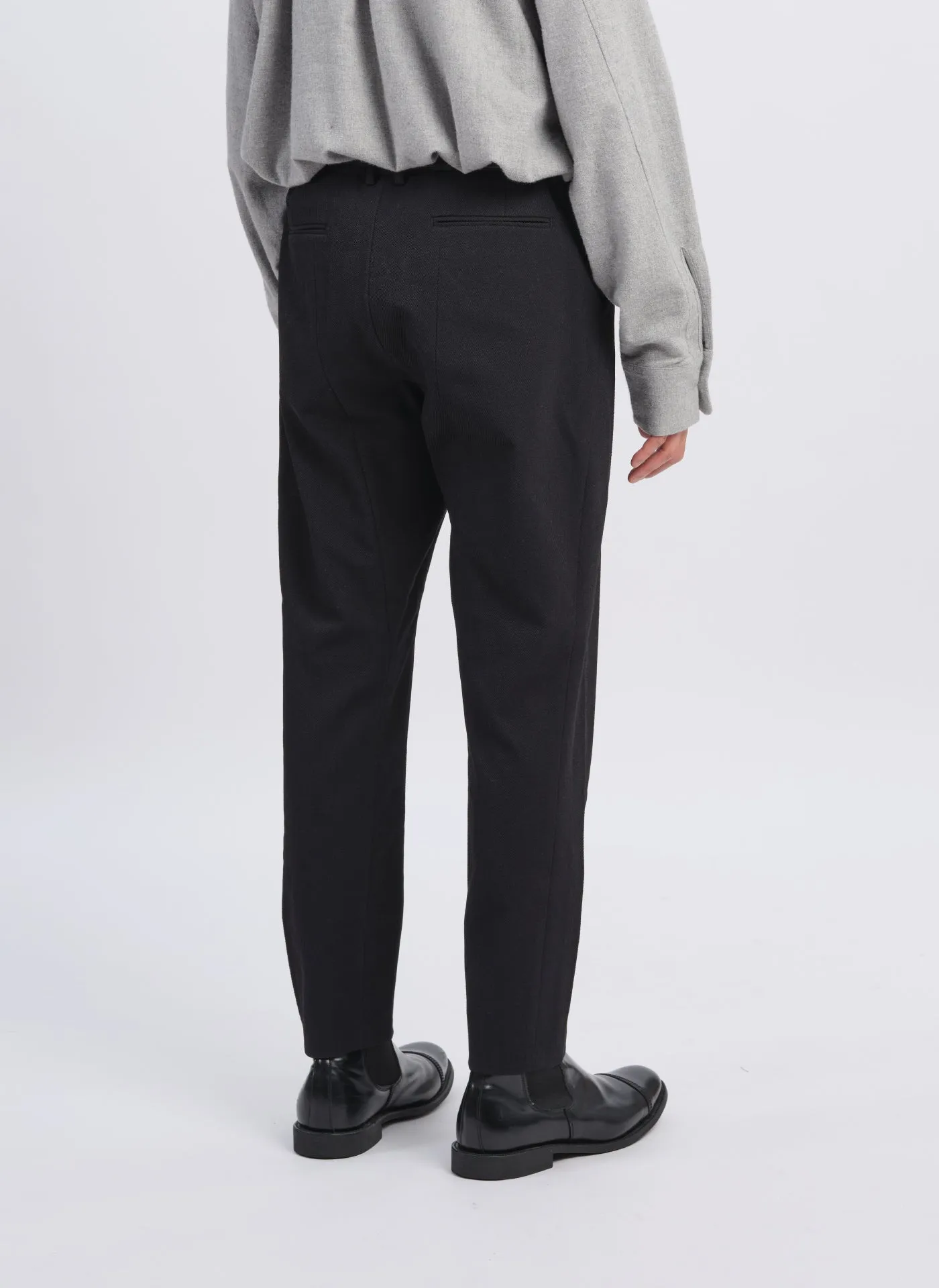 Solotex Garbardine (Work) Ankle Length Tapered Slim Pants [P-07] Evening Chic