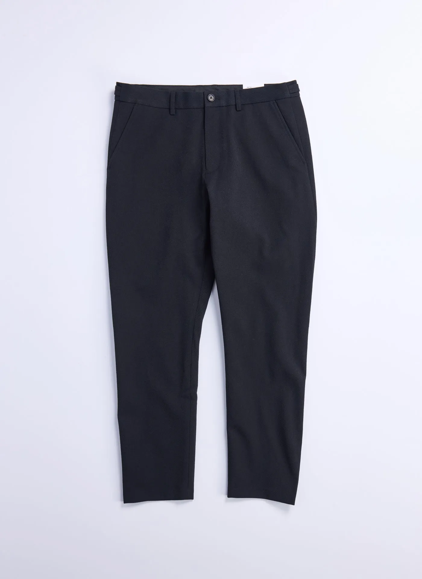 NonChafingEdges Heavy Silk Solotex Garbardine (Work) Ankle Length Tapered Slim Pants [P-07]