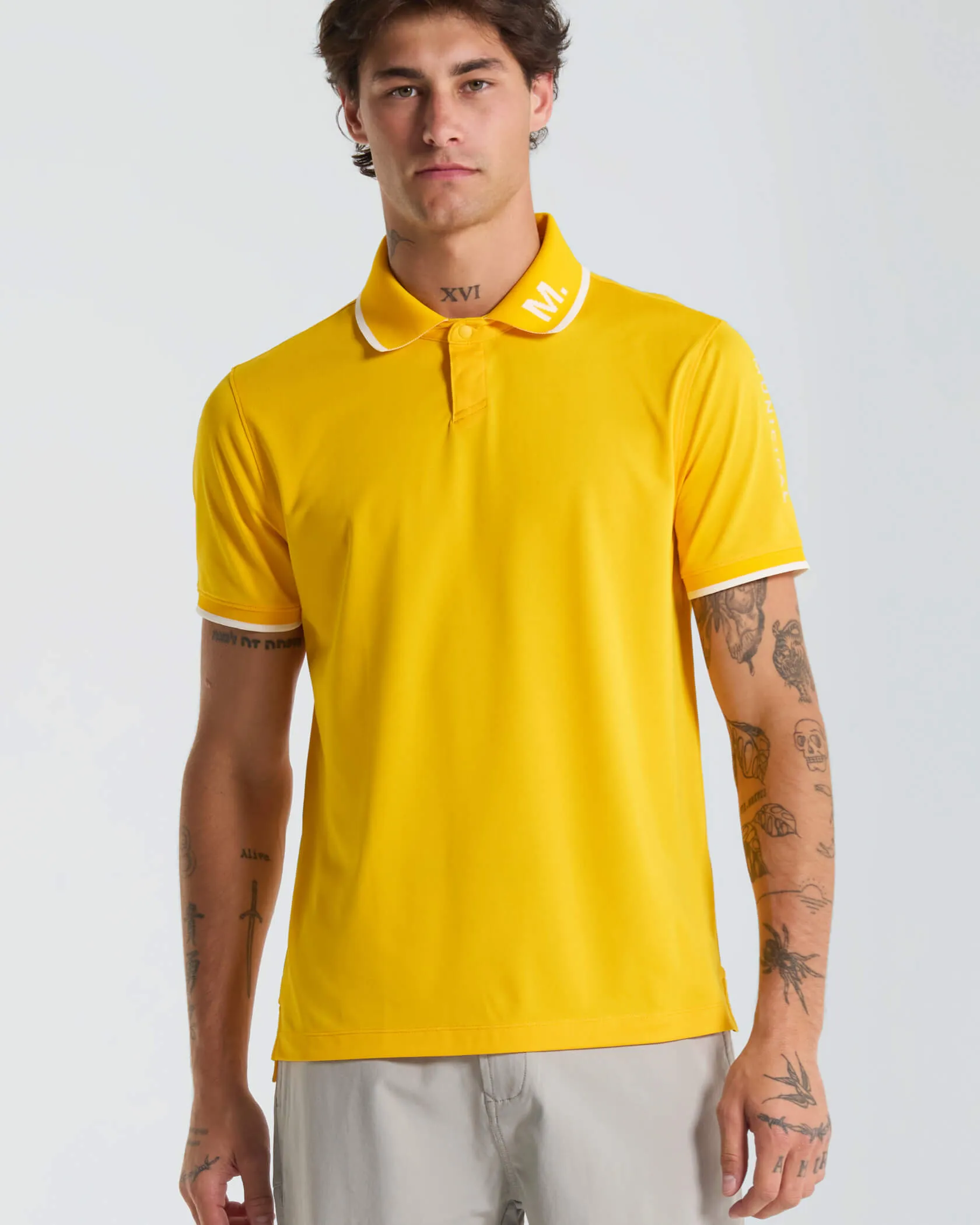 Sportcross RTP Polo GarmentWashed Texture Unstructured Hem