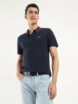 Men's Solid Polo T-Shirt Polo Player