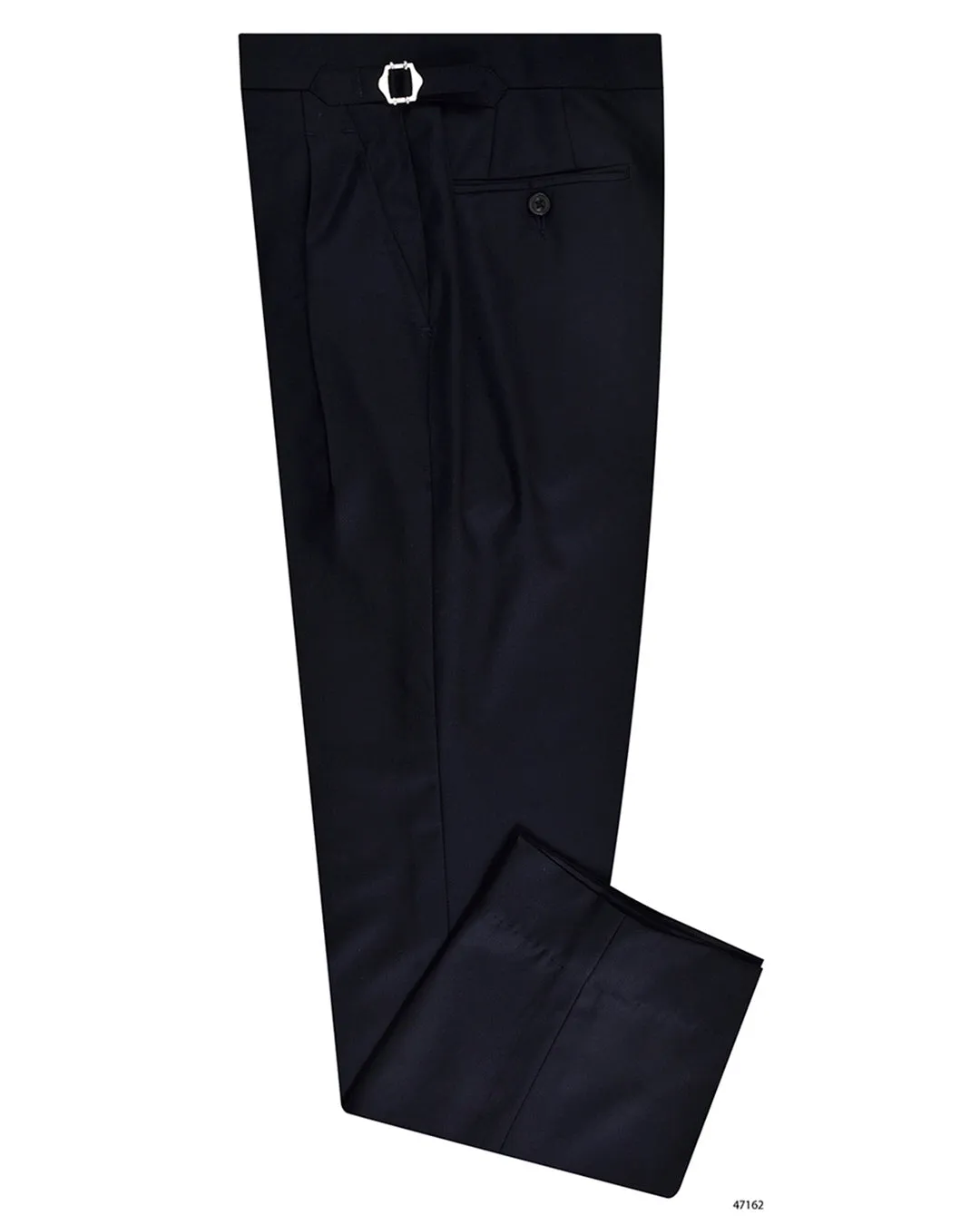 Drago Navy Wool Super 160s Low Bulk
