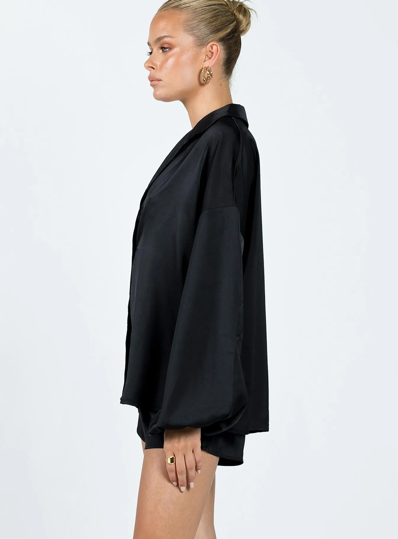 Luxury Touch Mahla Set Black