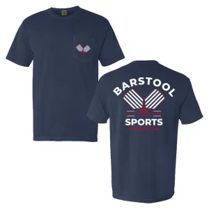 Barstool Sports Pickleball Pocket Tee Layering Comfort Fashion Layering