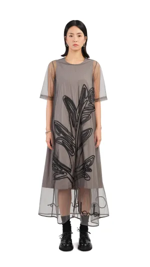Embroidery Dress Event Vibe