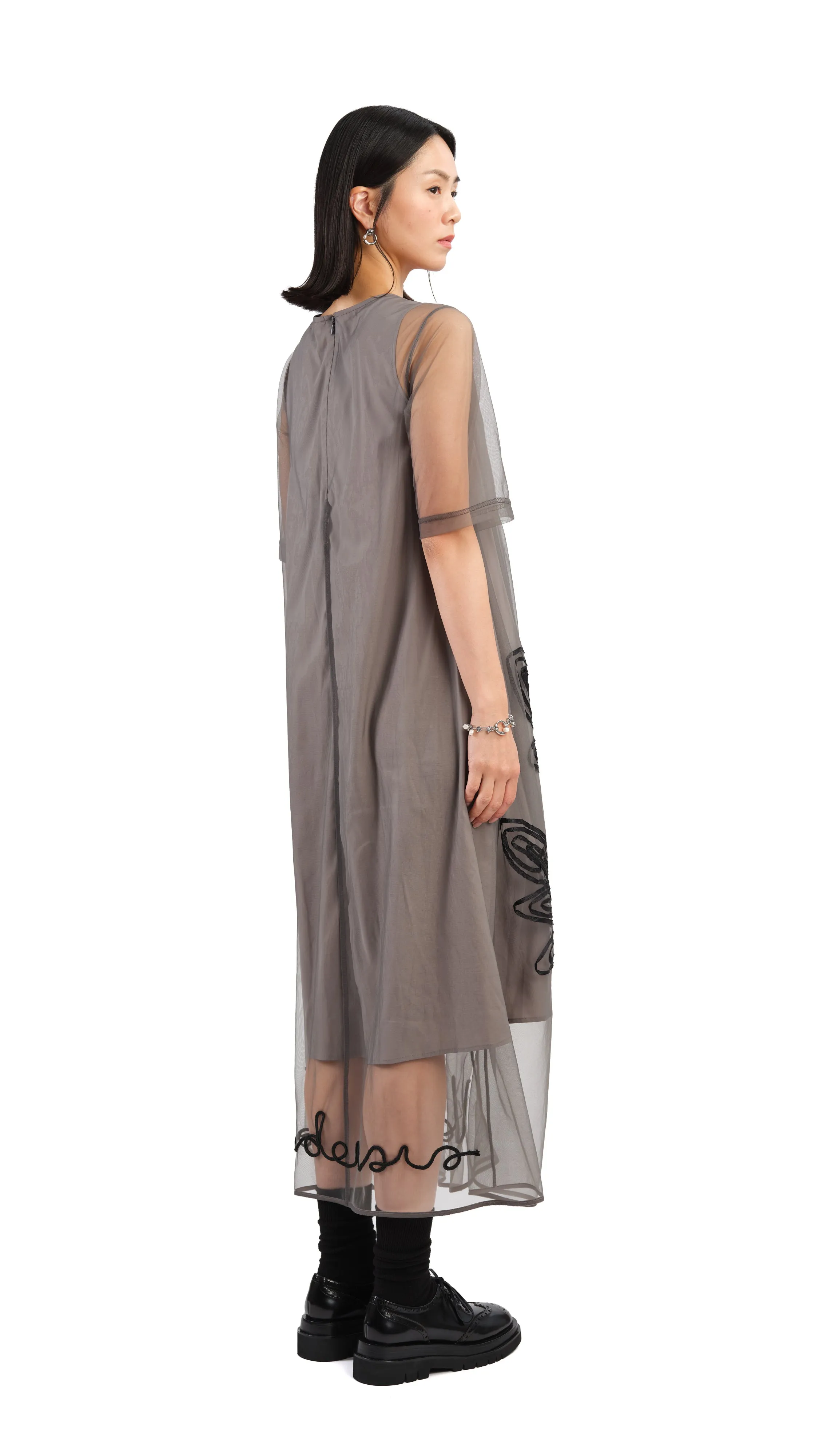 MoistureControl Fabric Embroidery Dress