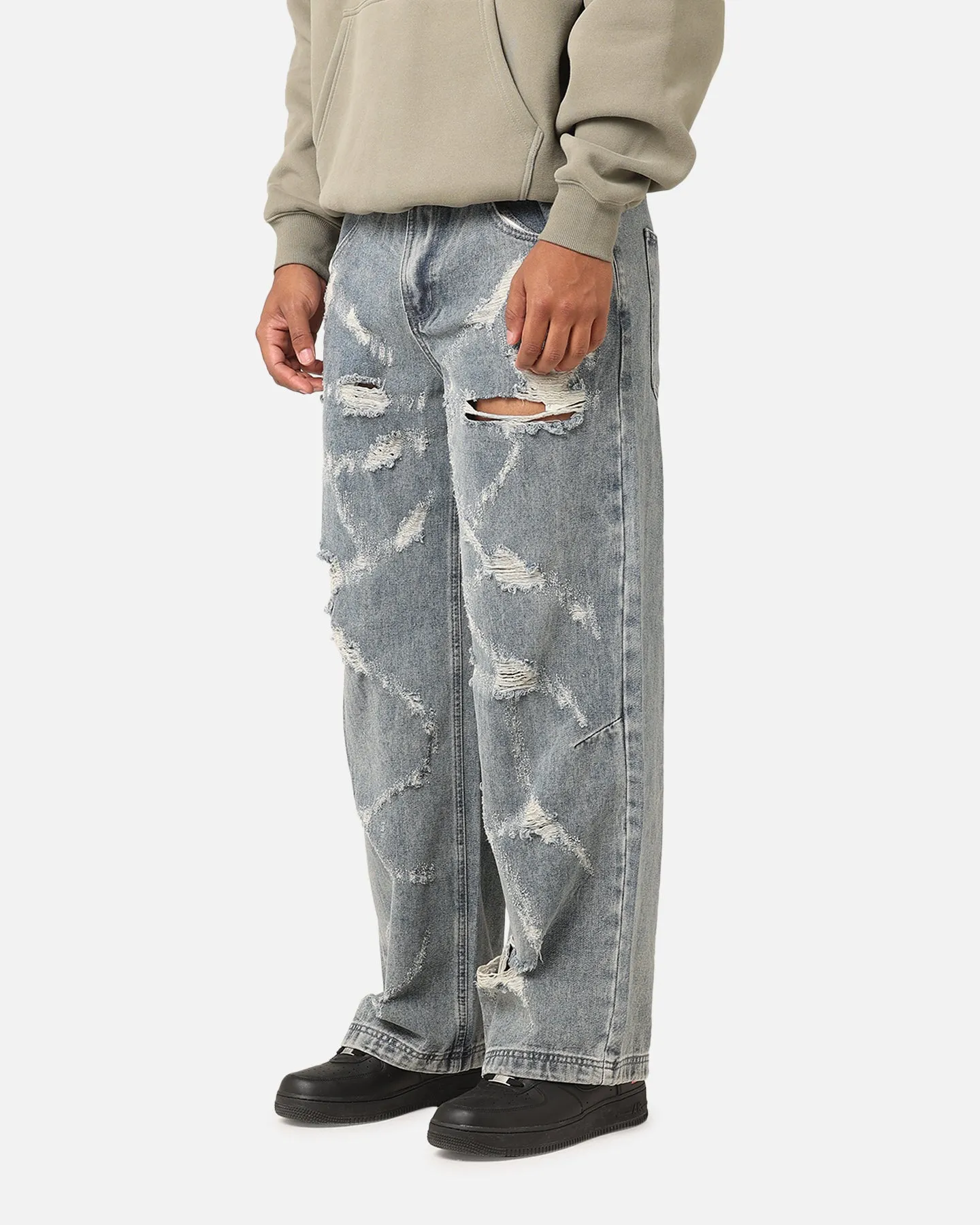 Daily Fashion Saint Morta Amplus Web Jeans Vintage Blue