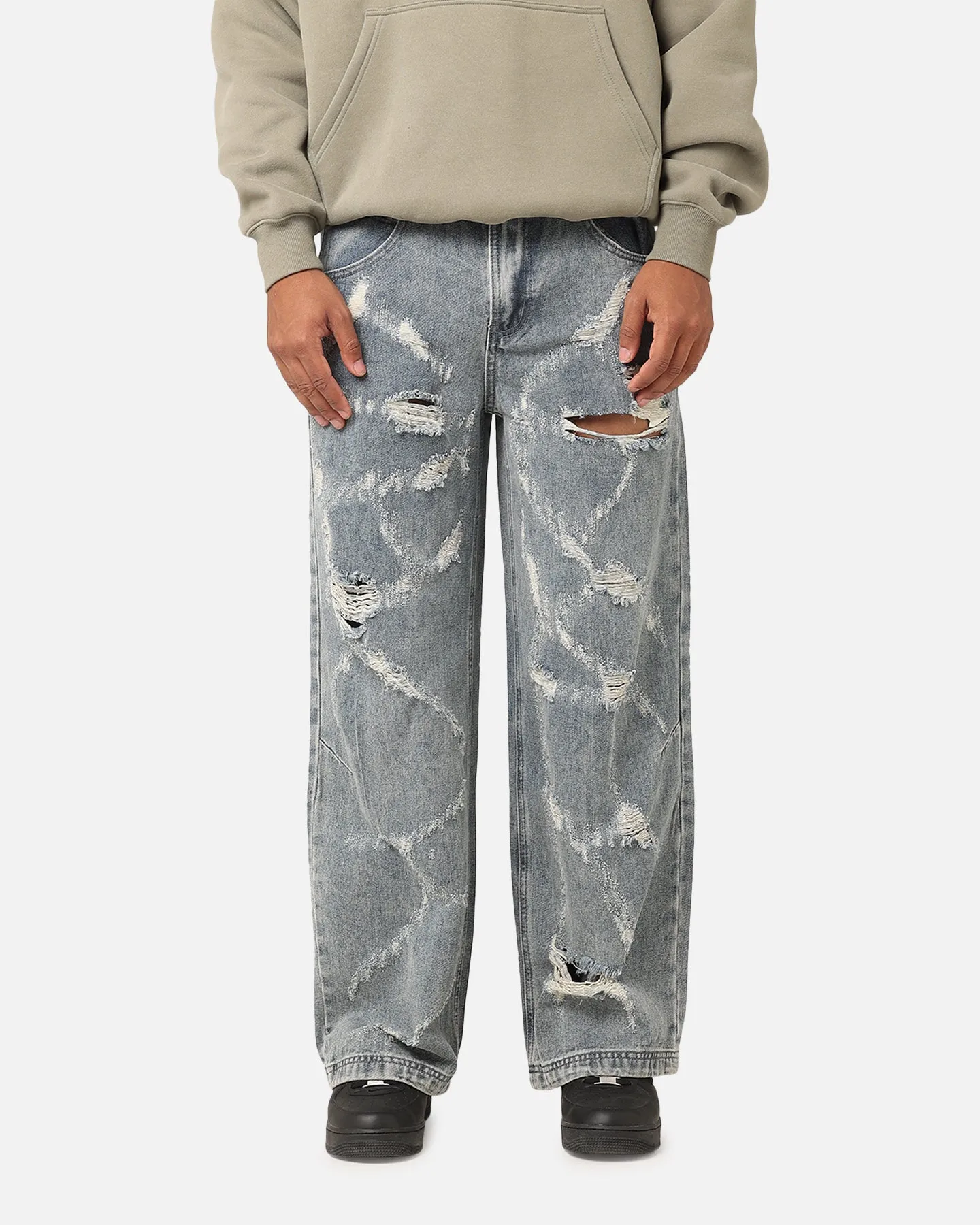 Saint Morta Amplus Web Jeans Vintage Blue Essential Look Classic Vibe