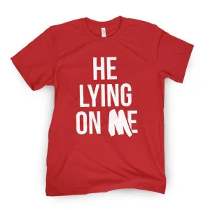 Lying On Me Tee Minimalistic Wear