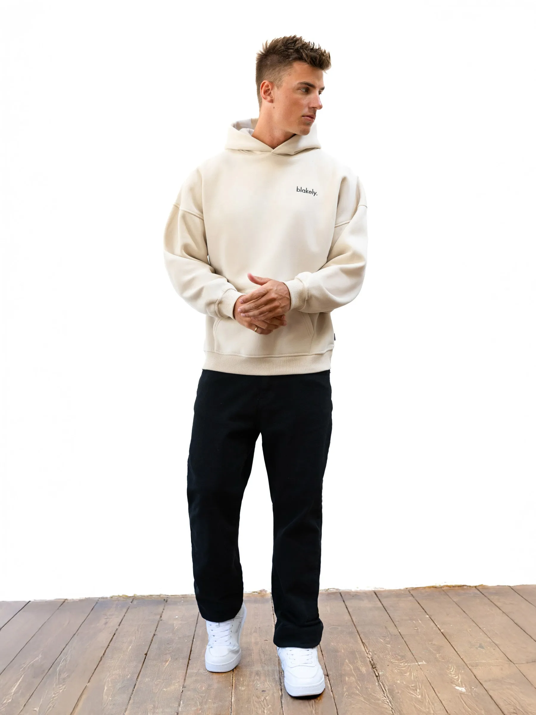 Nutria like Winter Fashion Sami Relaxed Hoodie - Bone