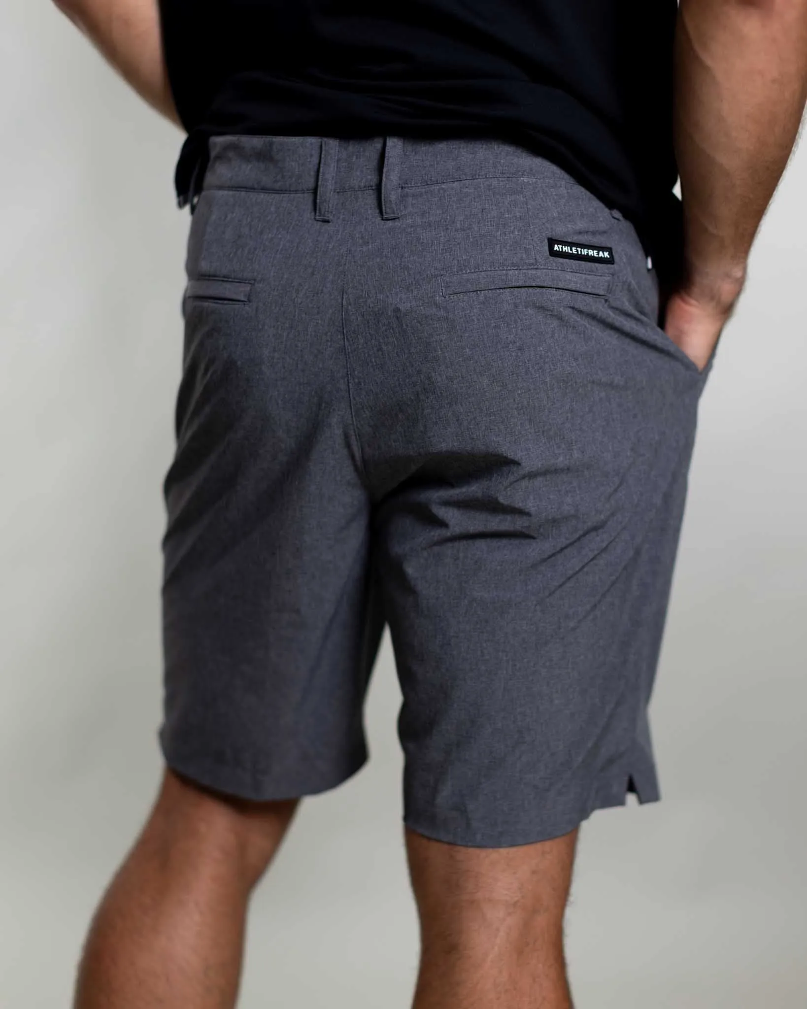 [AIRLOOM] Wayfarer Shorts - Heather Blue TaglessLabeling