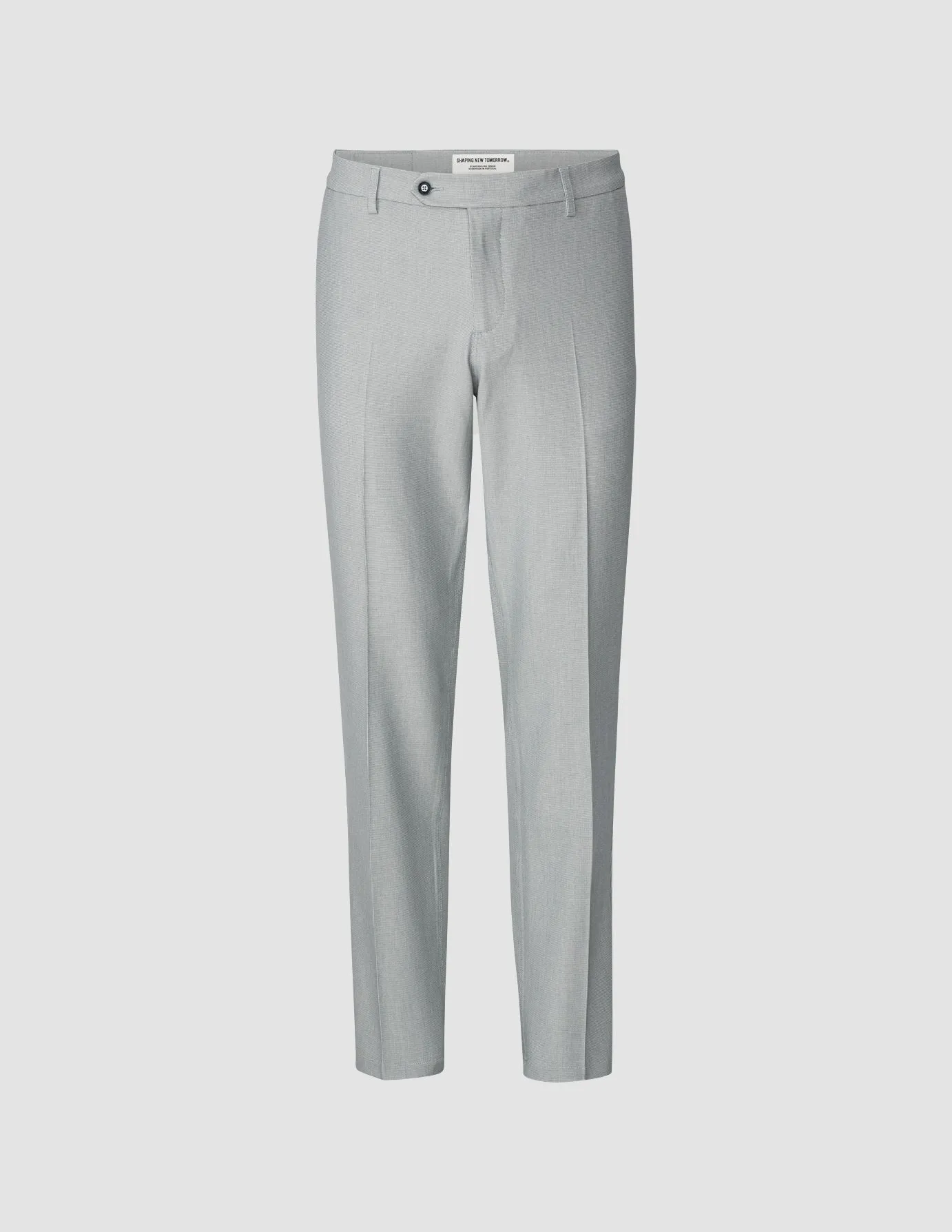 Perfect Comfort Essential Suit Pants Slim Teal Blue