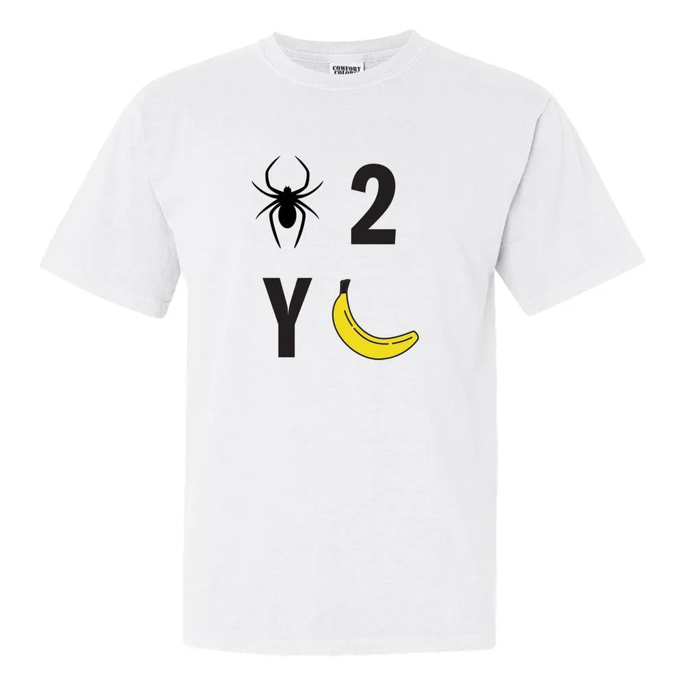 Low Impact Dye Modern Casual Spider 2 Y Banana Tee