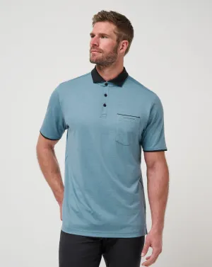 Featherweight Pocket Polo Unstructured Silhouette