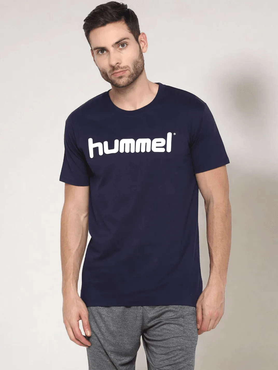 Go Cotton Poly Logo T-Shirt Nature Base FrictionReducing Lining