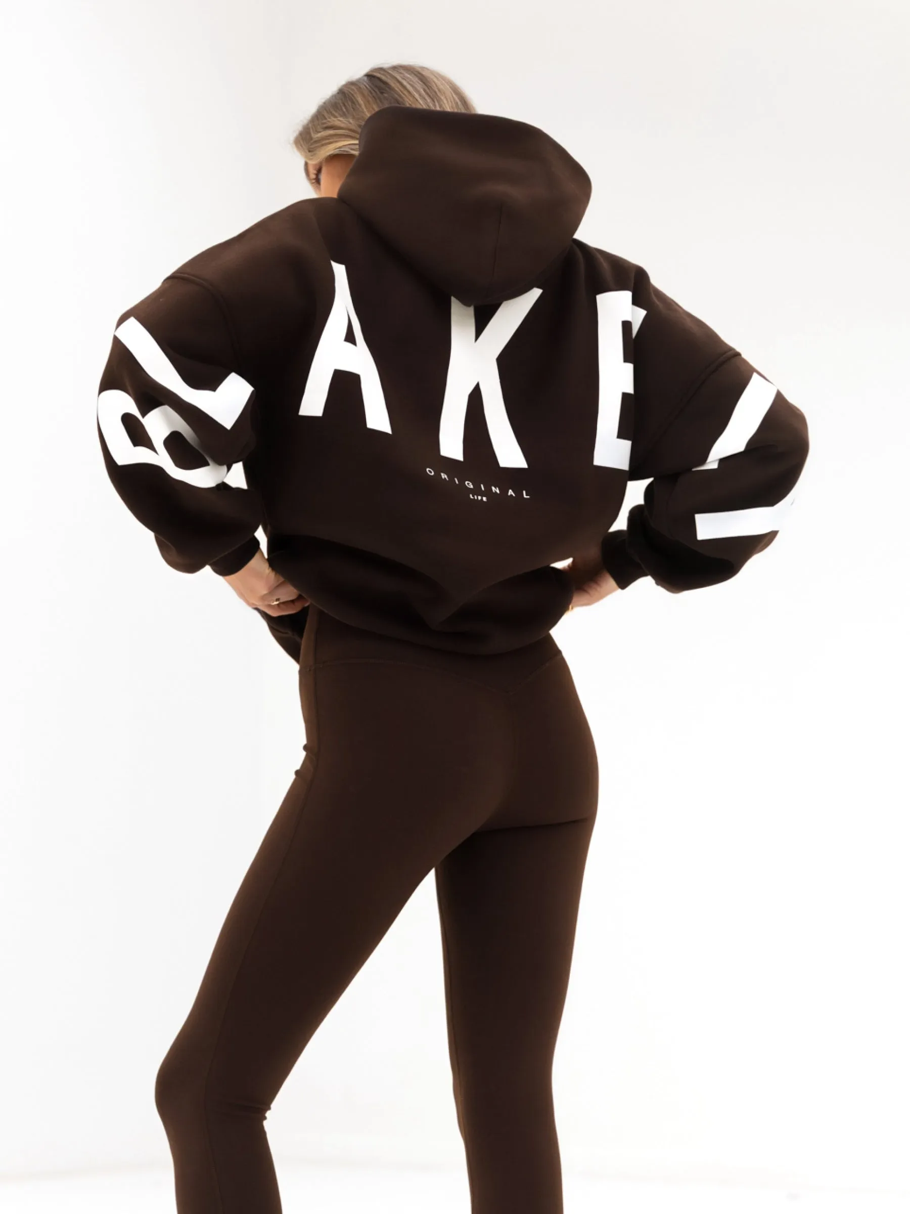 Weekend Wear Isabel Oversized Hoodie - Coffee Bean
