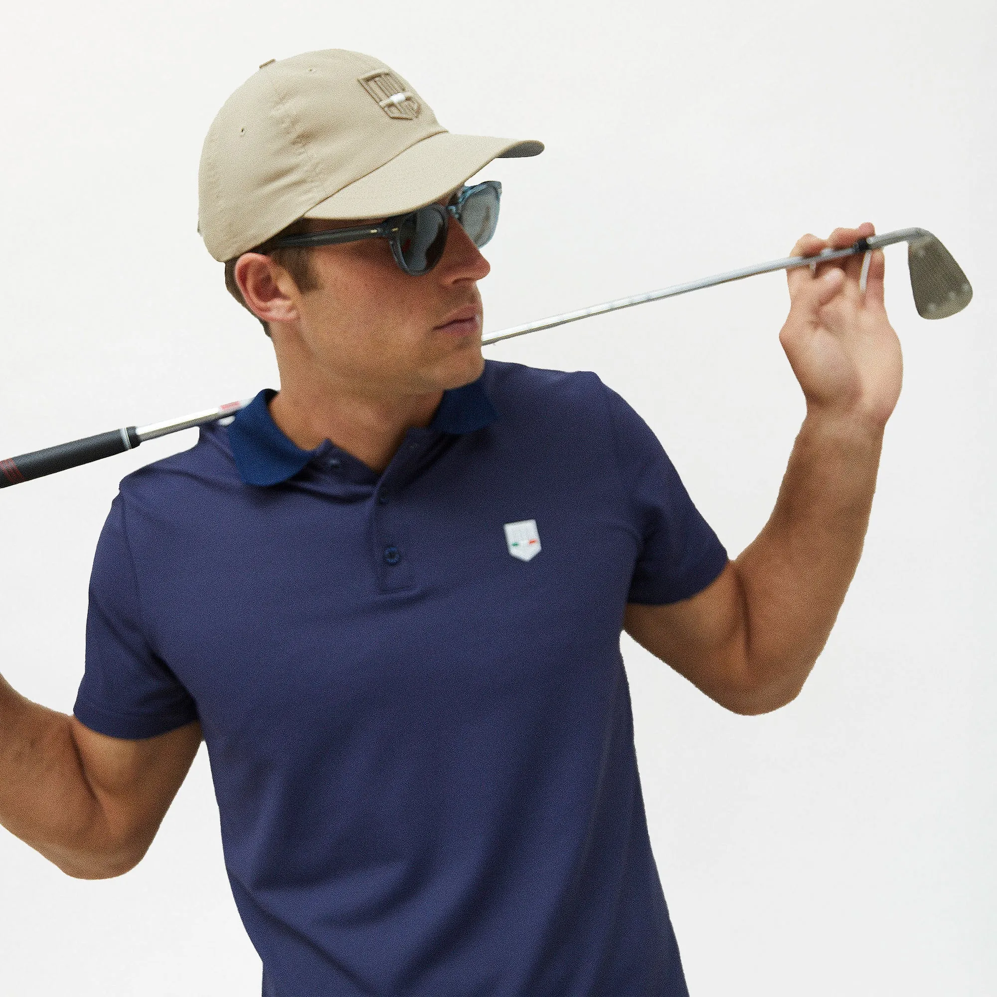 La Polo Sportiva - Navy Collar Stay Slots