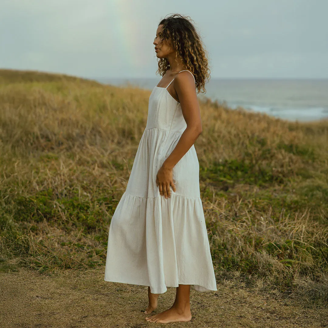 PressureRelief Seams Cabo Midi Dress, Sand