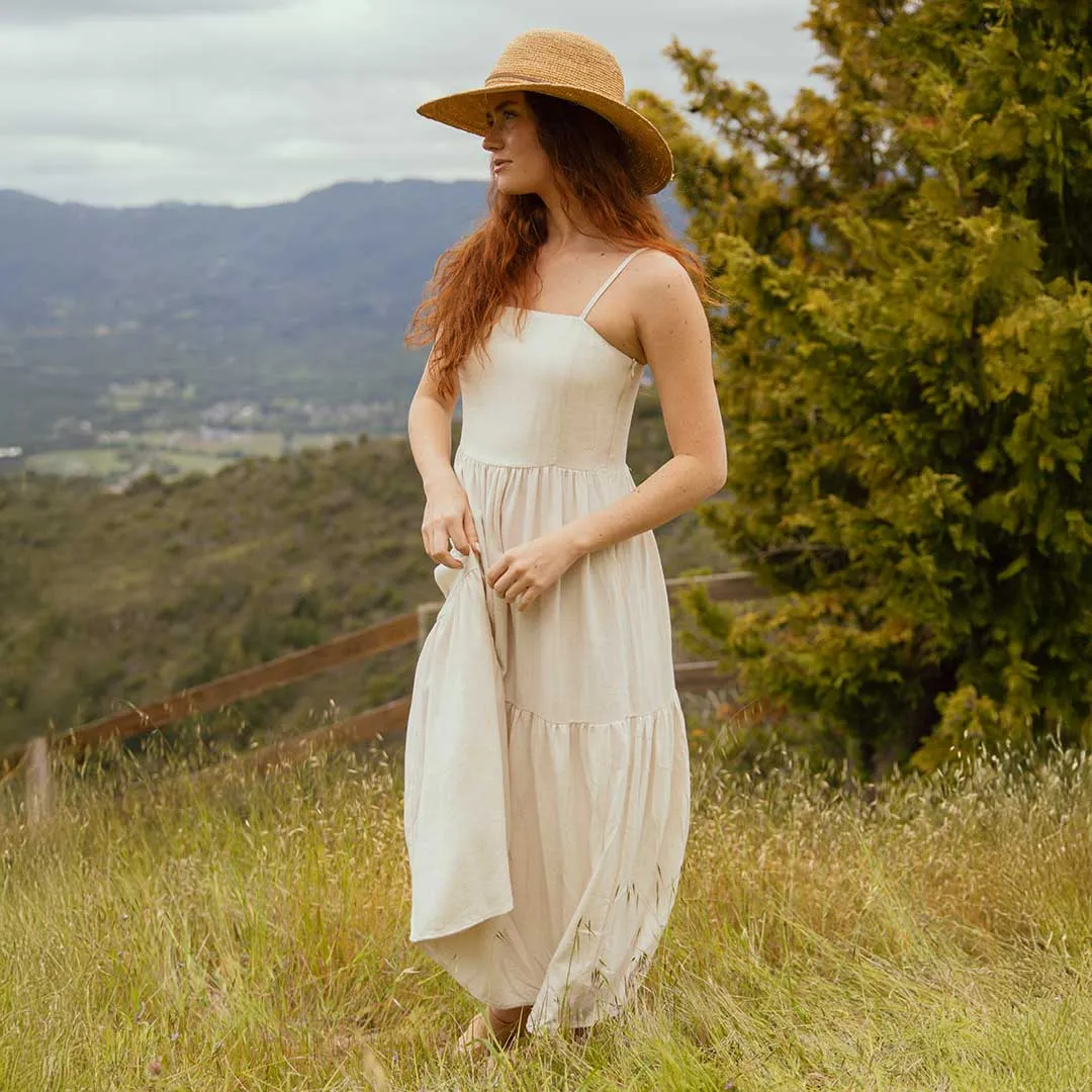 Walk Mood Group Mood Cabo Midi Dress, Sand