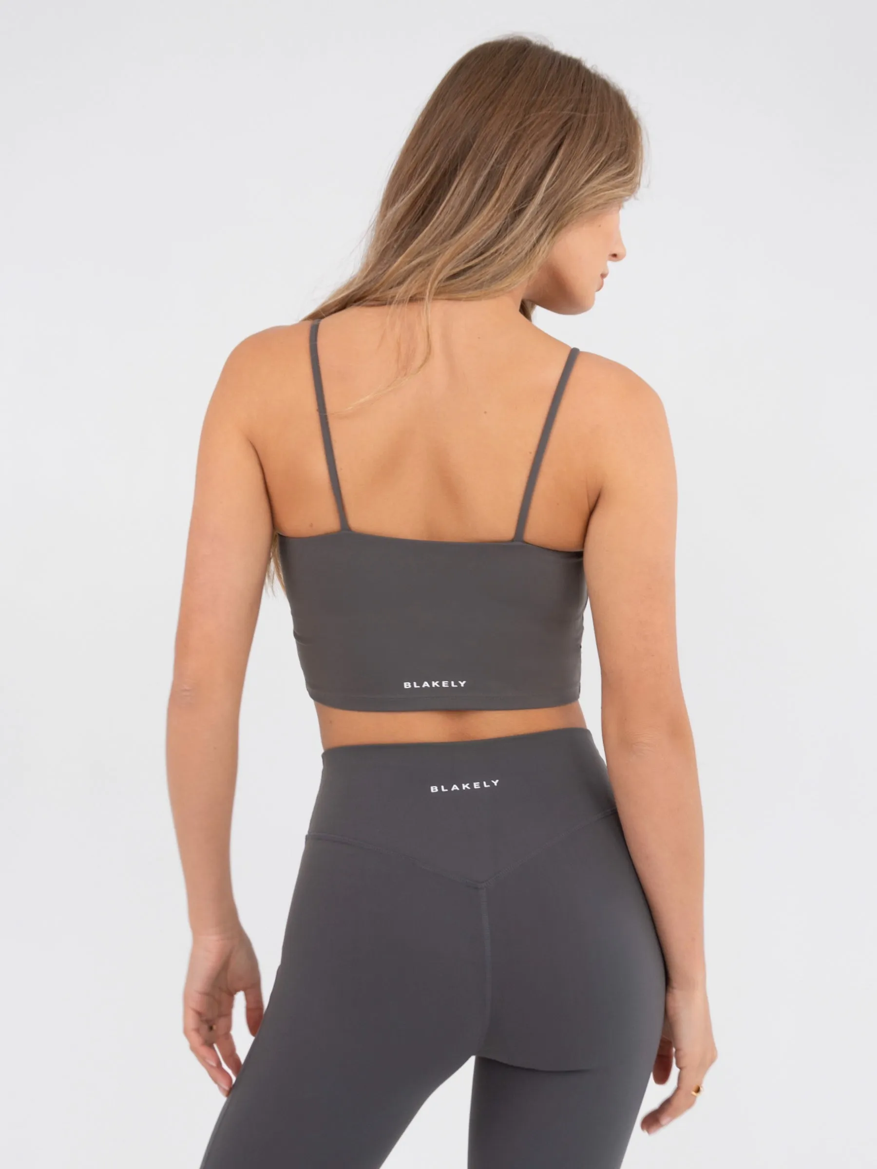 Ultimate Sculpt Bra - Charcoal Personalized Comfortable Closure