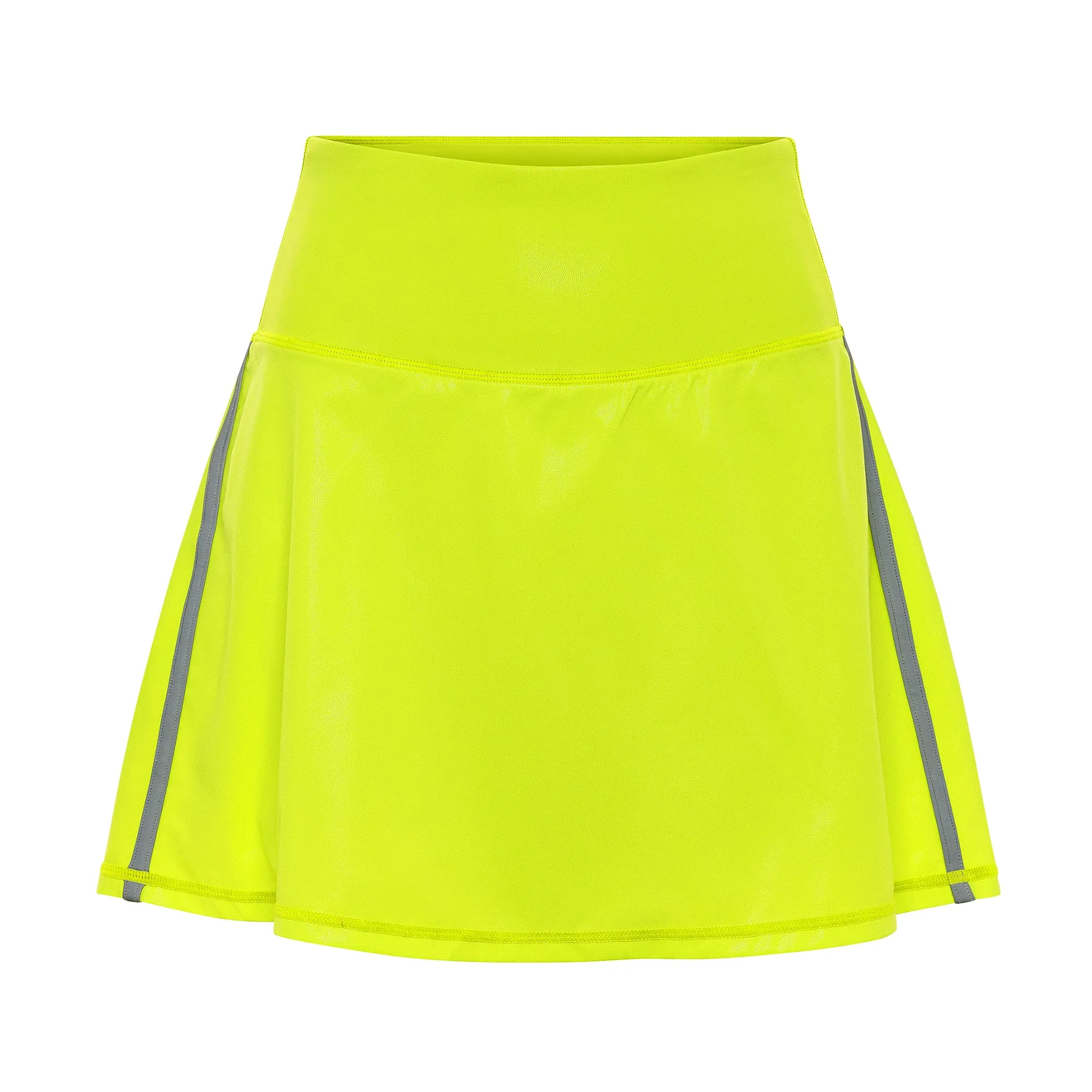 Airy Base Thermal-Lined Electric Lime Athletic Skort