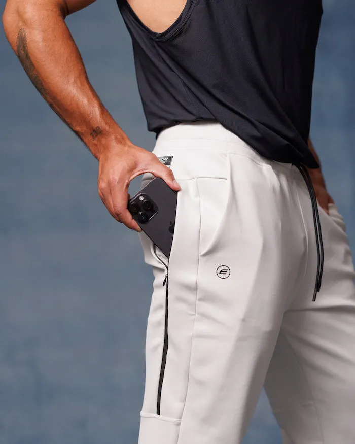 Luxury Touch The Dynamic Warm Up Jogger | Stone