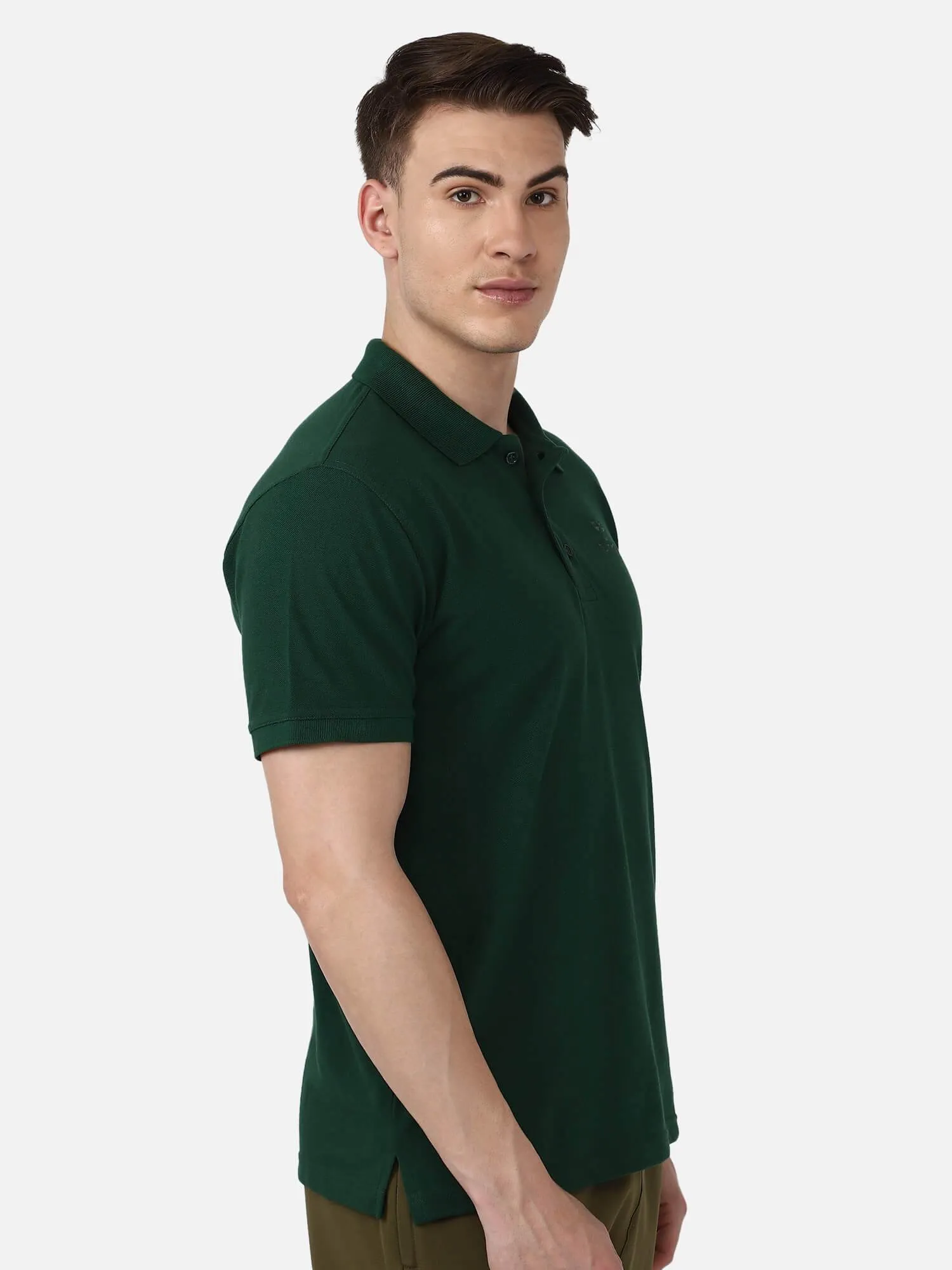 Dany Poly Cotton Polo T-Shirt Windproof Outer Layer