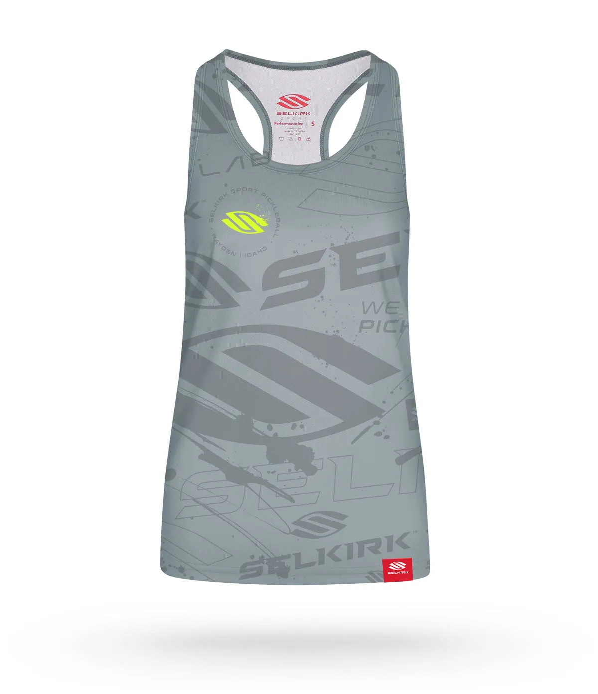 Thermal Regulating Flattering Look Emblem Series Women's Tank Top Noise Free Fabric