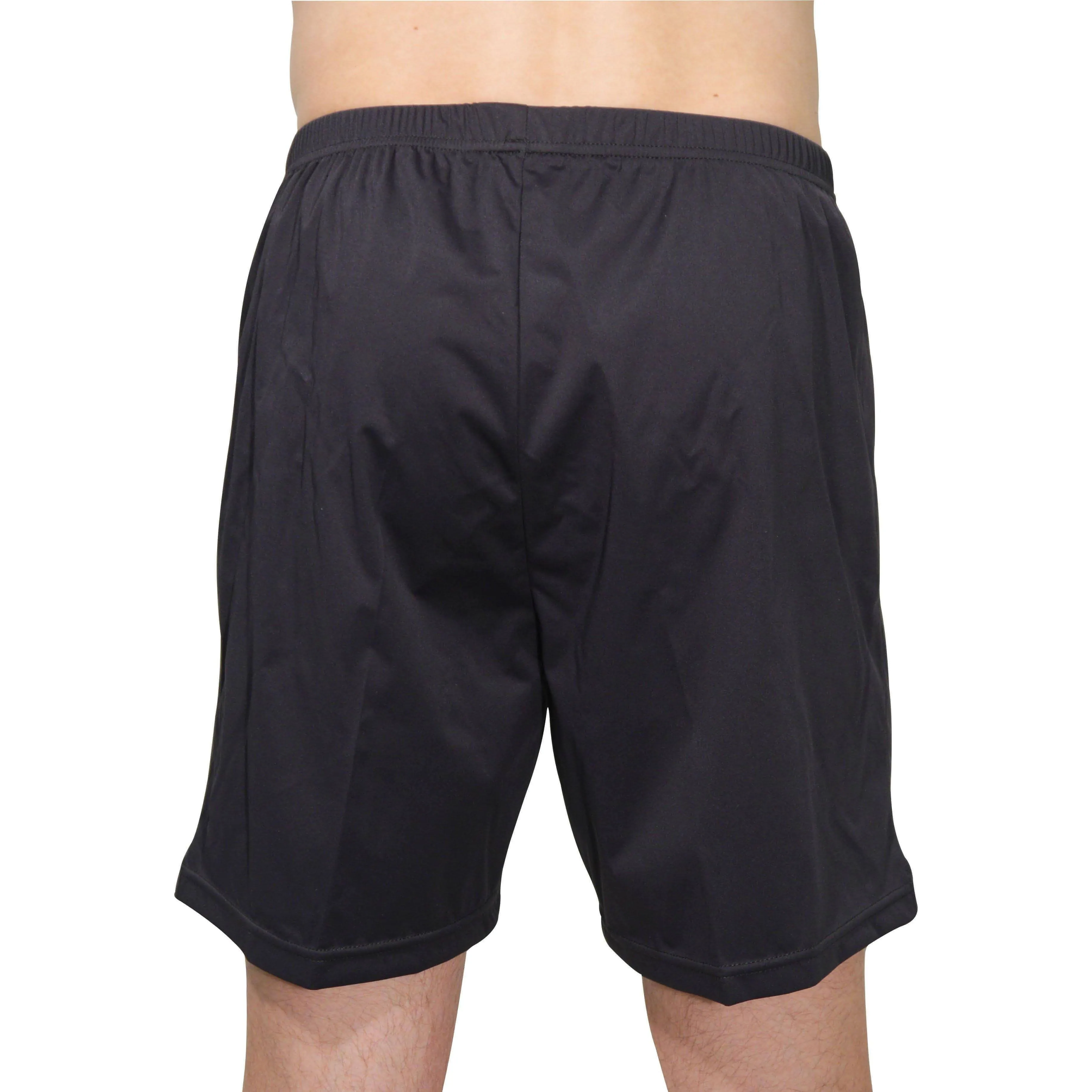 Anti Static Treatment More Mile Weather Proof Mens Running Shorts - Black
