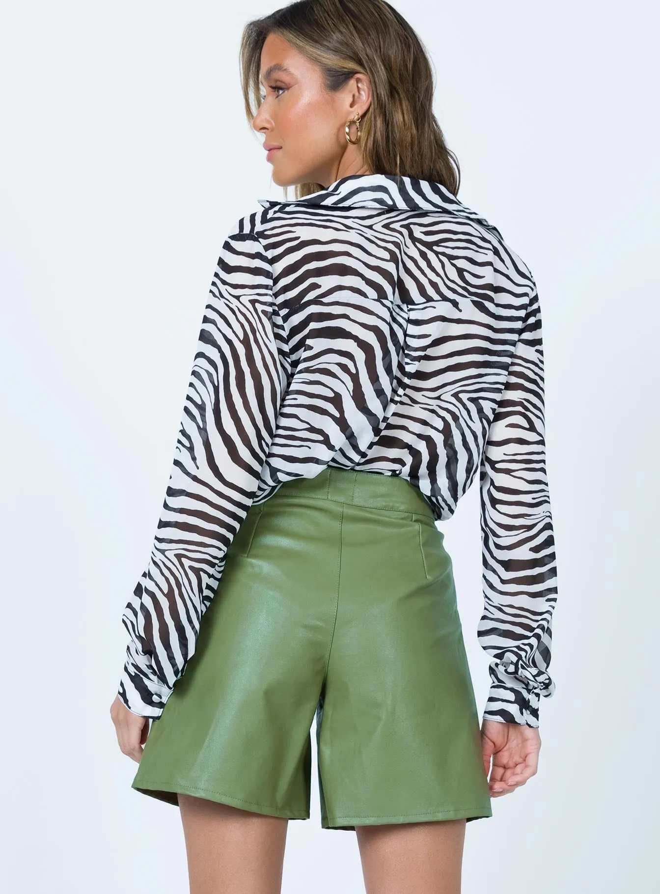 NoIrritationSeams MatteFinishTexture Haden Shorts Green