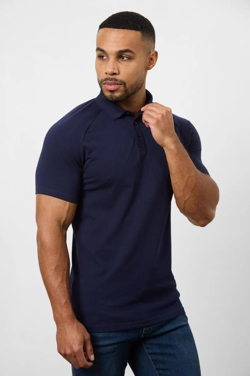 Athletic Fit Favourites Polo Shirt 3-Pack Business Ready Reinforced Shoulders