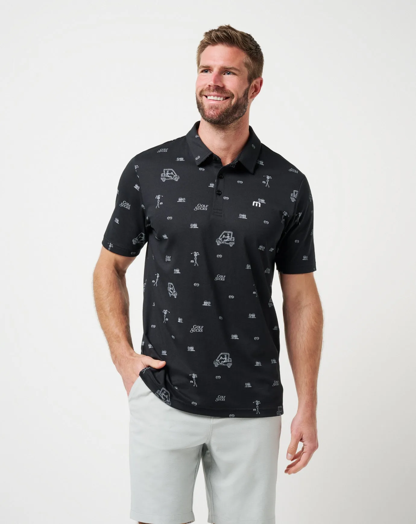Golf Sucks Polo Golf Style